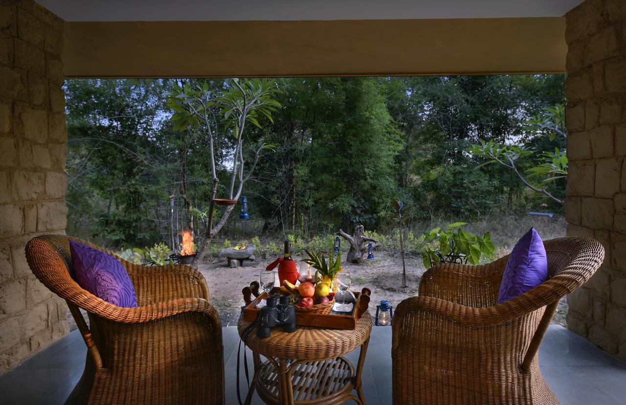 Pench Jungle Camp Hotel Khawasa Bagian luar foto